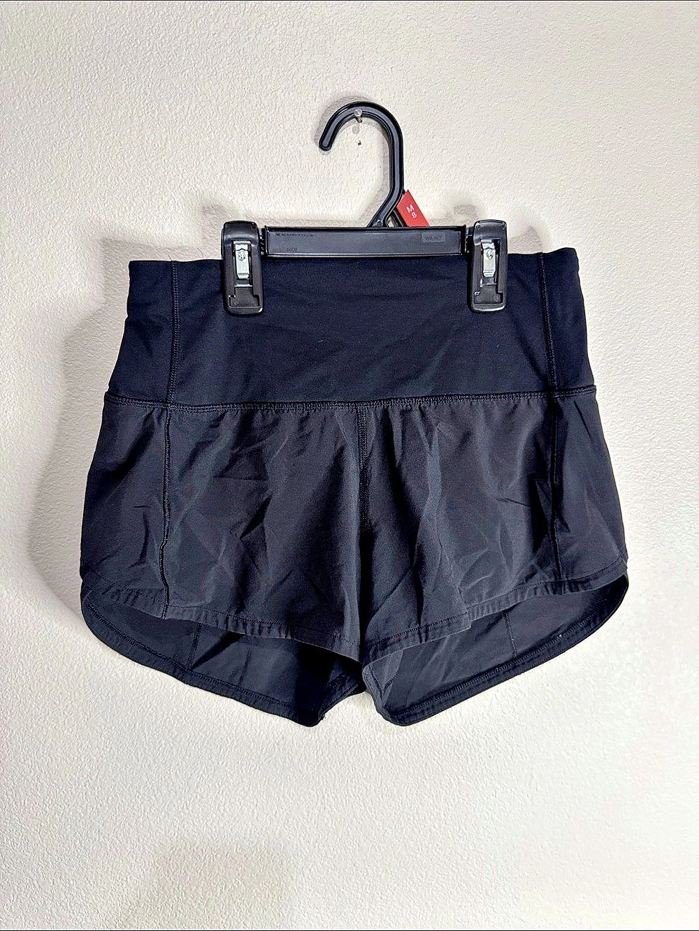 lululemon Speed Up High-Rise Lined Short Shorts Black
